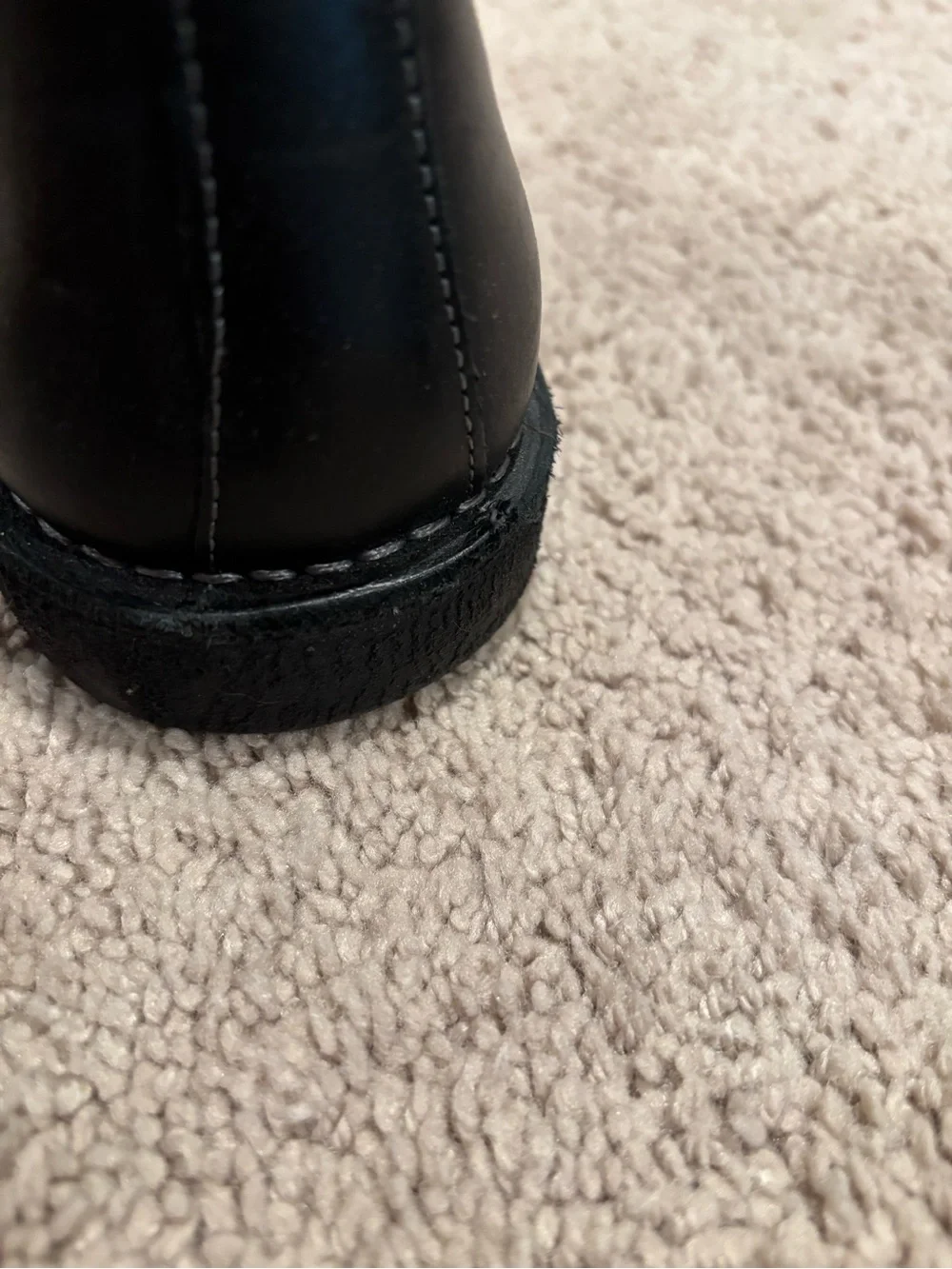 Kenneth Cole Reaction Black Leather Chukka Boots